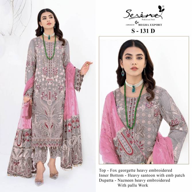 S 131 A To D By Serine Pakistani Suits Catalog